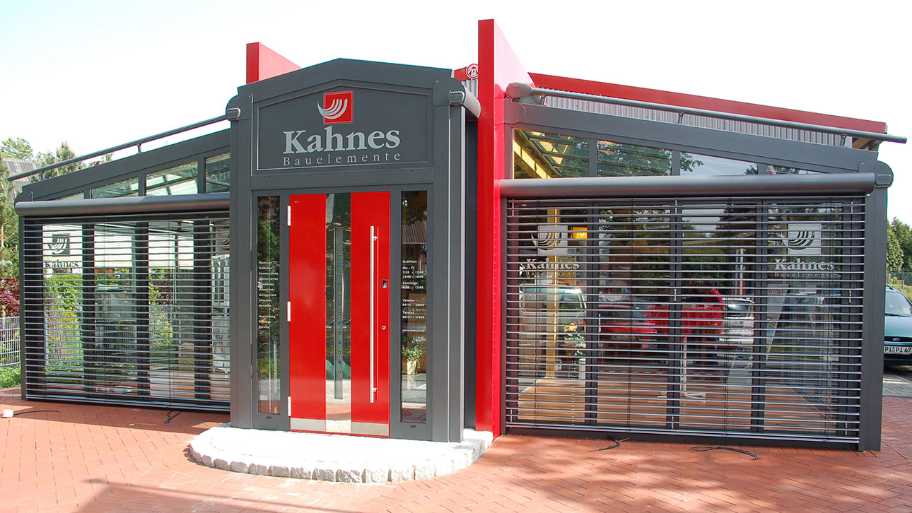 Kahnes Firmengebäude